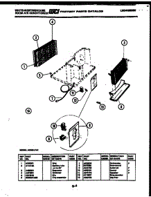 03 - Electrical Parts parts for Frigidaire Air Conditioner AC053L7A1 from AppliancePartsPros.com