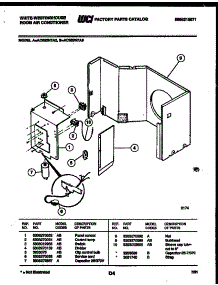 04 - Electrical Parts parts for Frigidaire Air Conditioner AC052N7A9 from AppliancePartsPros.com