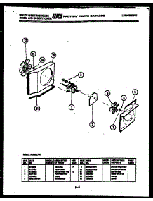 04 - Air Handling Parts parts for Frigidaire Air Conditioner AC053L7A1 from AppliancePartsPros.com