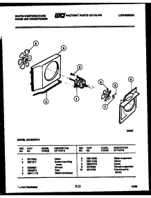 05 - Air Handling Parts parts for Frigidaire Air Conditioner AC053M7A1 from AppliancePartsPros.com