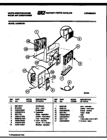 03 - Electrical Parts parts for Frigidaire Air Conditioner AC059K7B1 from AppliancePartsPros.com