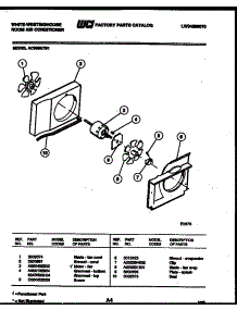 04 - Air Handling Parts parts for Frigidaire Air Conditioner AC059K7B1 from AppliancePartsPros.com