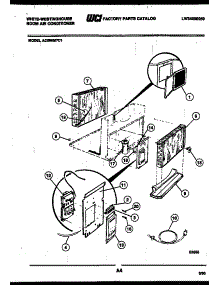 03 - Electrical Parts parts for Frigidaire Air Conditioner AC088M7C1 from AppliancePartsPros.com