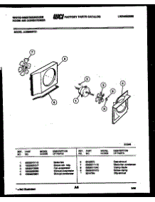 04 - Air Handling Parts parts for Frigidaire Air Conditioner AC088M7C1 from AppliancePartsPros.com