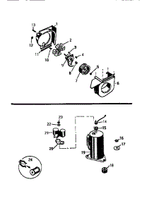 04 - Air Handling parts for Frigidaire Air Conditioner AH084J1T2 from AppliancePartsPros.com