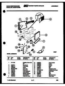 03 - Electrical Parts parts for Frigidaire Air Conditioner AH09EK2T2 from AppliancePartsPros.com