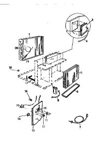 03 - Control Parts parts for Frigidaire Air Conditioner AH144G2T1 from AppliancePartsPros.com