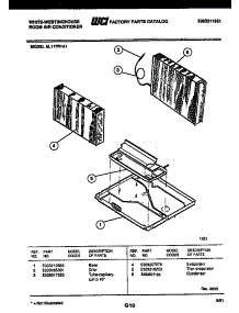 05 - Unit Parts parts for Frigidaire Air Conditioner AL117R1A1 from AppliancePartsPros.com