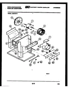 03 - Electrical And Air Handling Parts parts for Frigidaire Air Conditioner AK087N7V1 from AppliancePartsPros.com
