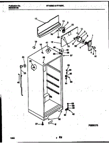 03 - Cabinet Parts parts for Frigidaire Refrigerator RT153MLD2 from AppliancePartsPros.com