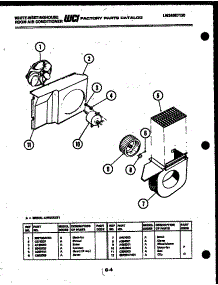 04 - Air Handling Parts parts for Frigidaire Air Conditioner AH15EK2T1 from AppliancePartsPros.com