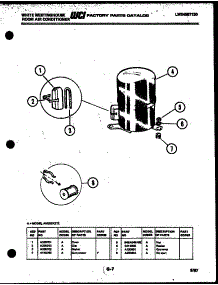 05 - Compressor Parts parts for Frigidaire Air Conditioner AH15EK2T1 from AppliancePartsPros.com
