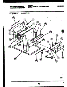 03 - Control Parts parts for Frigidaire Air Conditioner AK107N1V2 from AppliancePartsPros.com