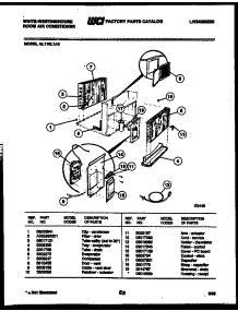 03 - Electrical Parts parts for Frigidaire Air Conditioner AL119L1A3 from AppliancePartsPros.com
