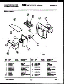 03 - Electrical Parts parts for Frigidaire Air Conditioner AL129N1A1 from AppliancePartsPros.com