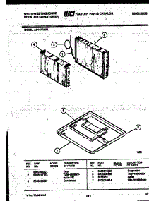 05 - Unit Parts parts for Frigidaire Air Conditioner AS147R1A1 from AppliancePartsPros.com