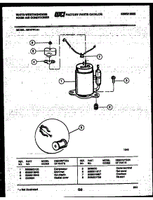 06 - Compressor Parts parts for Frigidaire Air Conditioner AS147R1A1 from AppliancePartsPros.com