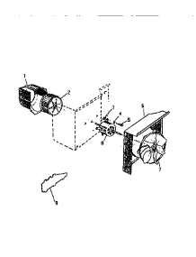 04 - Air Handling parts for Frigidaire Air Conditioner AS18EK2K1 from AppliancePartsPros.com