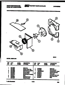04 - Air Handling Parts parts for Frigidaire Air Conditioner AS227L2K1 from AppliancePartsPros.com