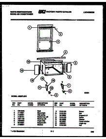 06 - Cabinet And Installation Parts parts for Frigidaire Air Conditioner AS227L2K1 from AppliancePartsPros.com