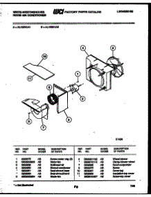 04 - Air Handling Parts parts for Frigidaire Air Conditioner AL106N1A2 from AppliancePartsPros.com