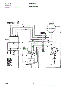 07 - Wiring Diagram parts for Frigidaire Air Conditioner WAB077Y7B1 from AppliancePartsPros.com