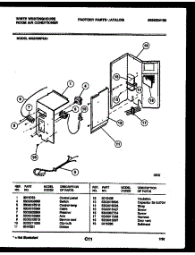 03 - Electrical Parts parts for Frigidaire Air Conditioner MAS183P2A1 from AppliancePartsPros.com