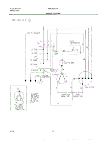 12 - Wiring Diagram parts for White Westinghouse Air Conditioner WAC052K7A4 from AppliancePartsPros.com