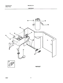 05 - Controls parts for White Westinghouse Air Conditioner WAC061L7A1 from AppliancePartsPros.com