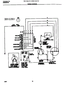 07 - Wiring Diagram parts for Frigidaire Air Conditioner WAC103G1A2 from AppliancePartsPros.com
