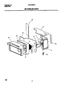 04 - Air Handling Parts parts for Frigidaire Air Conditioner WAH106H2T2 from AppliancePartsPros.com