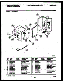 03 - Electrical Parts parts for Frigidaire Air Conditioner WAH086P1T2 from AppliancePartsPros.com