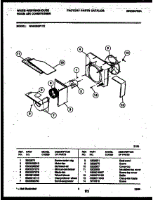 04 - Air Handling Parts parts for Frigidaire Air Conditioner WAH086P1T2 from AppliancePartsPros.com