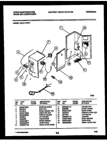 03 - Electrical Parts parts for Frigidaire Air Conditioner WAH117P2T1 from AppliancePartsPros.com