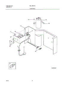 05 - Controls parts for White Westinghouse Air Conditioner WAL100K1A1 from AppliancePartsPros.com