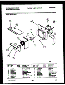 04 - Air Handling Parts parts for Frigidaire Air Conditioner WAH117P2T1 from AppliancePartsPros.com