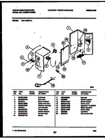 03 - Electrical Parts parts for Frigidaire Air Conditioner WAL103S1A1 from AppliancePartsPros.com
