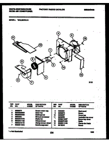 04 - Air Handling Parts parts for Frigidaire Air Conditioner WAL087S1A1 from AppliancePartsPros.com