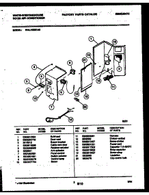 03 - Electrical Parts parts for Frigidaire Air Conditioner WAL103S1A2 from AppliancePartsPros.com