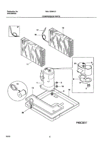 09 - System parts for White Westinghouse Air Conditioner WAL120M1C1 from AppliancePartsPros.com