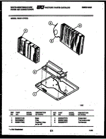 06 - Unit Parts parts for Frigidaire Air Conditioner WAH117P2T2 from AppliancePartsPros.com
