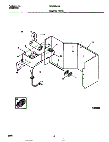 03 - Control Parts parts for Frigidaire Air Conditioner WAL106Y1A2 from AppliancePartsPros.com