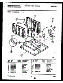 05 - System Parts parts for Frigidaire Air Conditioner WAS183S2A2 from AppliancePartsPros.com