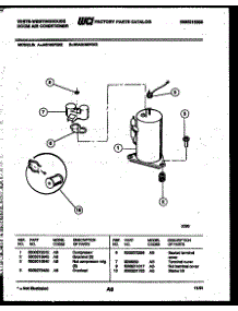05 - Compressor Parts parts for Frigidaire Air Conditioner WAS189P2K2 from AppliancePartsPros.com