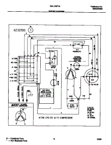 08 - Wiring Diagram parts for Frigidaire Air Conditioner WAL126P1A2 from AppliancePartsPros.com