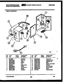 03 - Electrical Parts parts for Frigidaire Air Conditioner WAS18EP2K1 from AppliancePartsPros.com