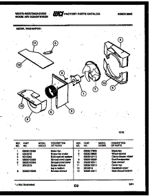 04 - Air Handling Parts parts for Frigidaire Air Conditioner WAS18EP2K1 from AppliancePartsPros.com