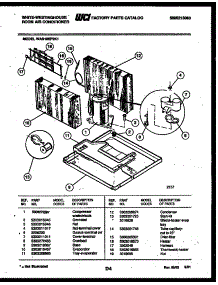 05 - System Parts parts for Frigidaire Air Conditioner WAS18EP2K1 from AppliancePartsPros.com