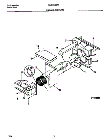 04 - Air Handling Parts parts for Frigidaire Air Conditioner WAS18EG2A1 from AppliancePartsPros.com