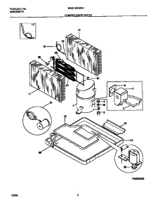05 - Compressor Parts parts for Frigidaire Air Conditioner WAS18EG2A1 from AppliancePartsPros.com